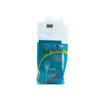 GARFO PLAST SERT PLAST SOBREM 50UN AZUL