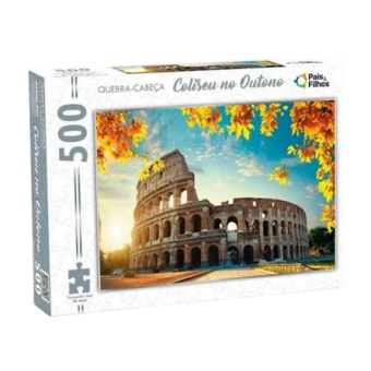 BRINQ PAIS&FILHOS QUEBRA CAB 500PCS COLISEU/OUTONO