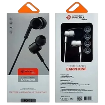 FONE OUVIDO FO13 PMCELL SLIM 998
