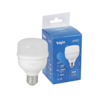 LAMP LED ELGIN BULBO 20W 6500K BIVOLT