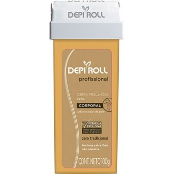 Cera Depilatória Depiroll Tradicional Embalagem 100G