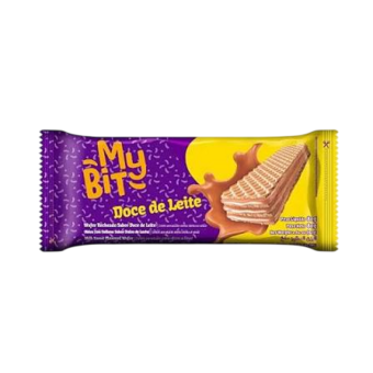 BISC WAFER MY BIT 80G DOCE LEITE