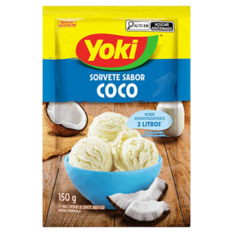 PO SORVETE YOKI 150G COCO