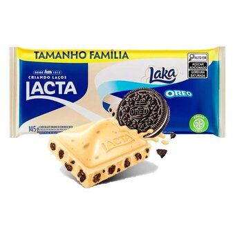 CHOC LACTA 145G LAKA OREO