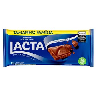 CHOC LACTA 145G AO LEITE