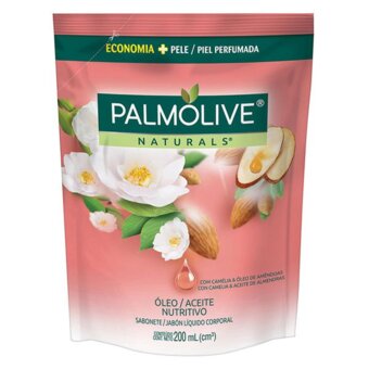 Sabonete Líquido Palmolive Naturals Óleo Nutritivo Refil 200Ml