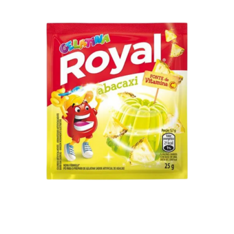 GELATINA ROYAL 25G ABACAXI