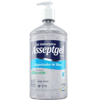 Alcool Gel Start Maos Cristal 420G