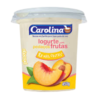 IOG CAROLINA PED FRUTAS 450G PESSEGO