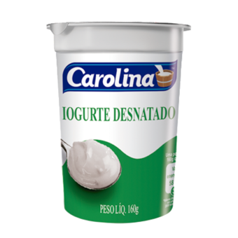 IOG CAROLINA NATURAL 160G DESNAT