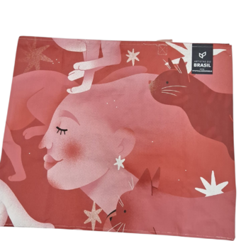 SACOLA RETORNAVEL CA-PRA-LA TAM M