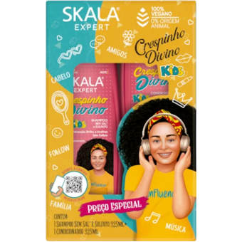 SH SKALA 325ML+COND 200ML CRESPINHO DIVIN