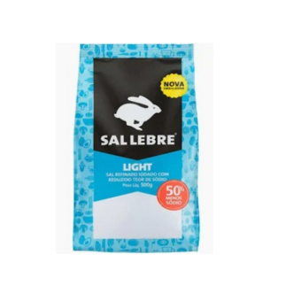 SAL REFINADO LEBRE 500G LIGHT