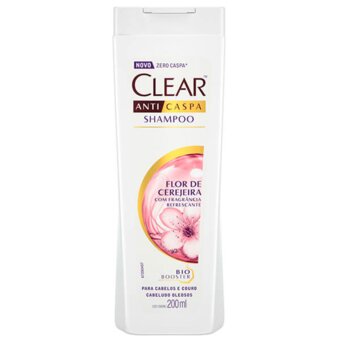 Shampoo Clear Anticaspa Men Flor De Cerejeira 200Ml