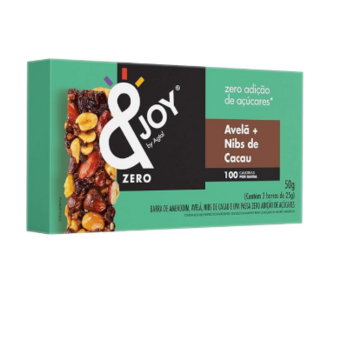 BARRA &JOY ZERO 25G AVELA/NIB CACAU