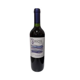 VINHO CHL 8 RIOS 750ML TINTO CARMENERE