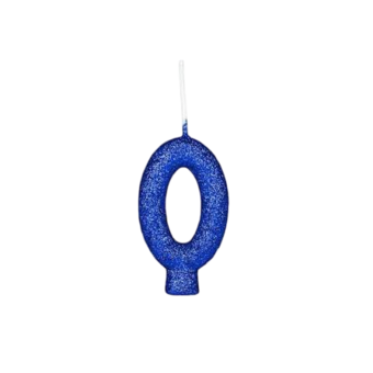 VELA ANIV REGINA CINTILANTE AZUL N.0