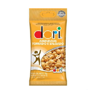 AMENDOIM SALG DORI TORR 70G S/PELE