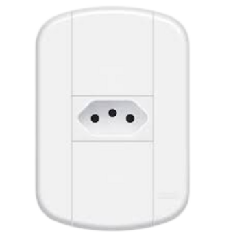 TOMADA FAME PADRAO 2P+T 10A C/P EV