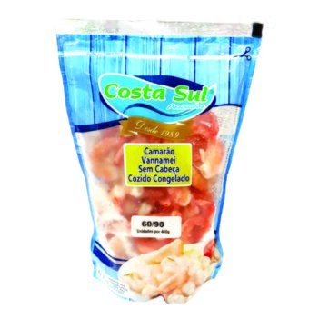 Camarão Costa Sul Sem Cabeça 400G
