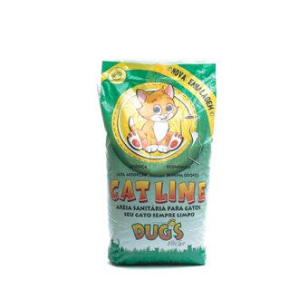 Areia Higiênica Dugs Cat Line 4Kg