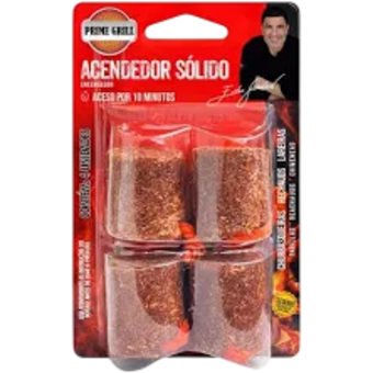 ACENDEDOR SOLIDO PRIME GRILL 4UN