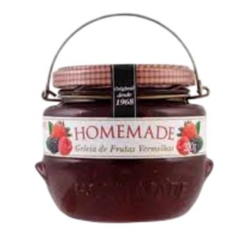 GELEIA HOMEMADE 320G FRUTAS VERM