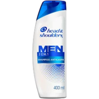 SH HEAD&SHOULDERS 400ML MEN 3EM1