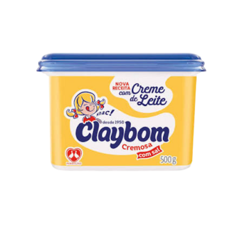 MARGARINA CLAYBOM CREM 500G C/SAL