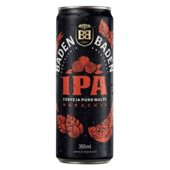 CERV BADEN BADEN IPA LT 350ML PURO MALTE MARACUJA