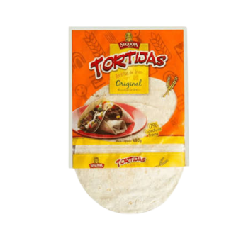 MASSA TORTILLAS SEQUOIA 480G ORIGINAL