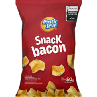 SALG SNACK PRATIC LEVE 50G BACON