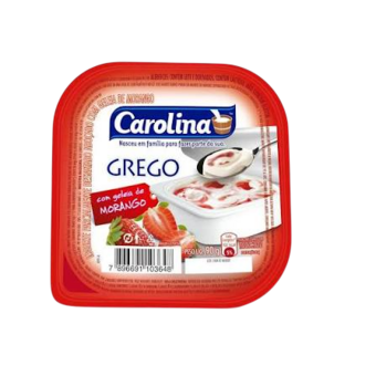 IOG CAROLINA GREGO 90G MORANGO