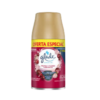 ODORIZ GLADE AUT REF PROMO 269ML FRUTAS FLORES