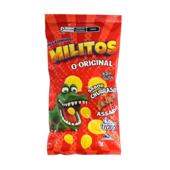 SALG MILITOS 40G CHURRASCO