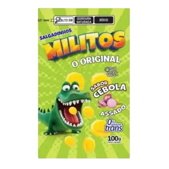 SALG MILITOS 100G CEBOLA