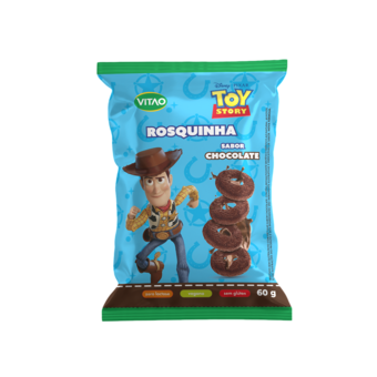 BISC ROSQ VITAO DISNEY S/GLUT 60G CHOC