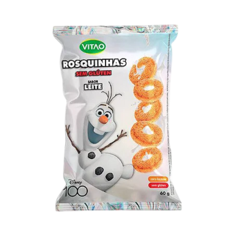 BISC ROSQ VITAO DISNEY S/GLUT 60G LEITE