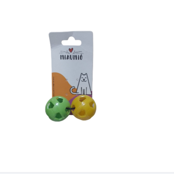 BRINQ PETMANIA BOLA GUIZO 2UN