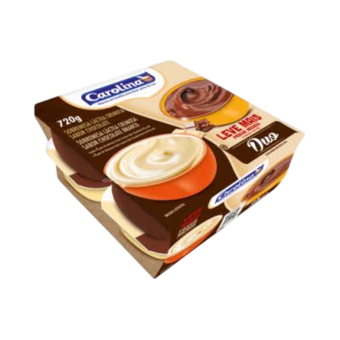 SOBREM LACTEA CAROLINA 720G CHOC/CHOC BCO