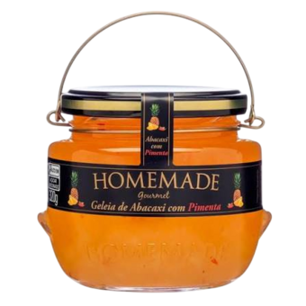 GELEIA HOMEMADE 320G ABACAXI/PIMENTA