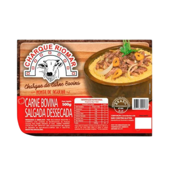 CHARQUE VACUO RIOMAR 400G PONTA AGULHA