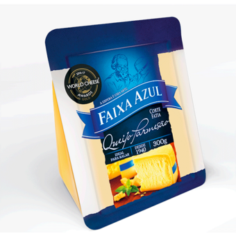 Queijo Parmesão Faixa Azul Fatiado 300G