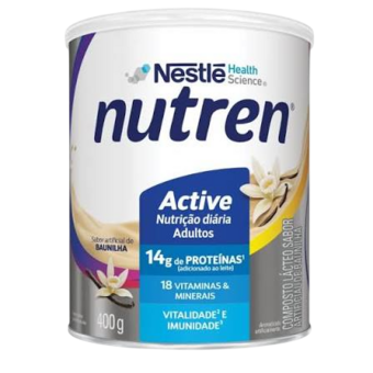 NUTREN ACTIVE 400G BAUNILHA
