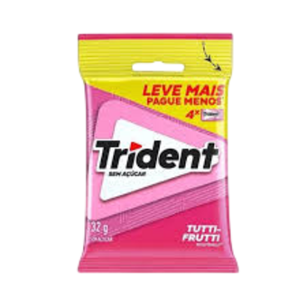 CHICLE TRIDENT 32G TUTTI FRUTTI