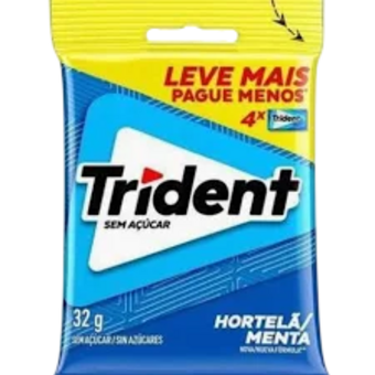 CHICLE TRIDENT 32G HORTELA