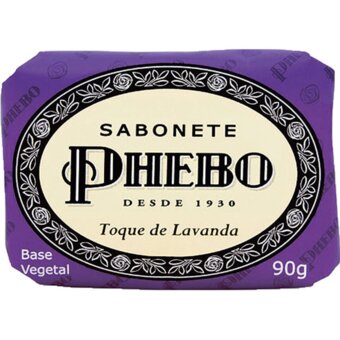 Sabonete Phebo Toque De Lavanda 90G