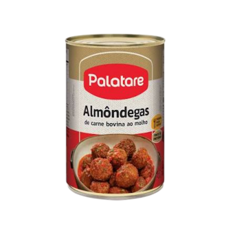 ALMONDEGA PALATARE LT 420G AO MOLHO