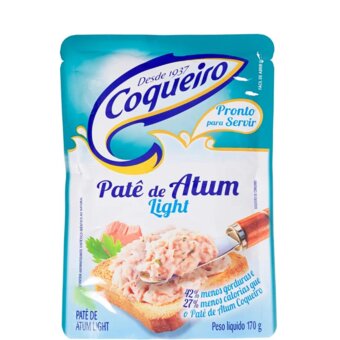 Patê De Atum Light Coqueiro 170G