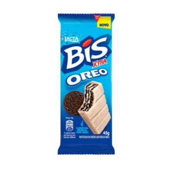CHOC LACTA BIS 45G XTRA OREO